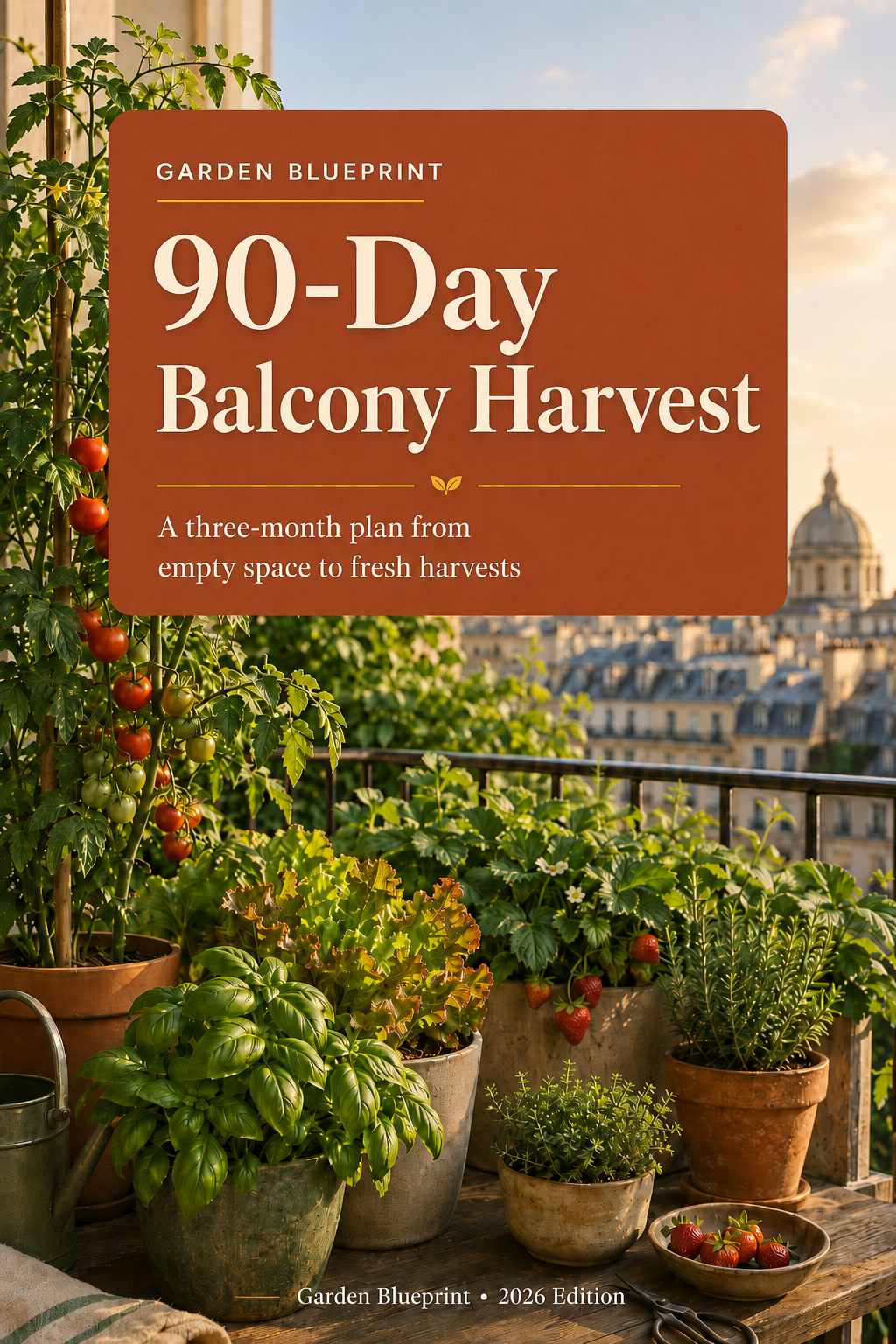 90-Day Balcony Harvest