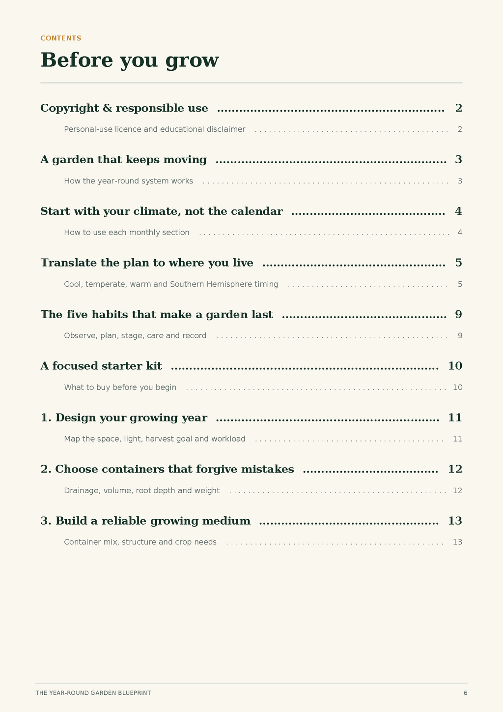 The Year-Round Garden Blueprint