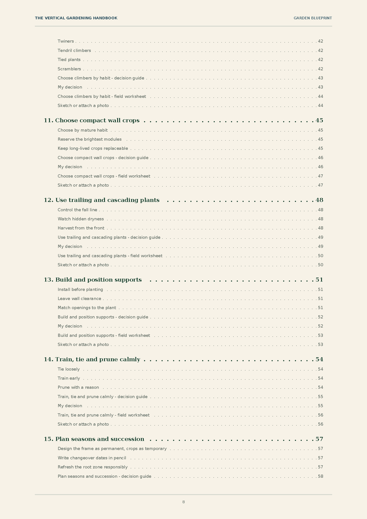 The Vertical Gardening Handbook