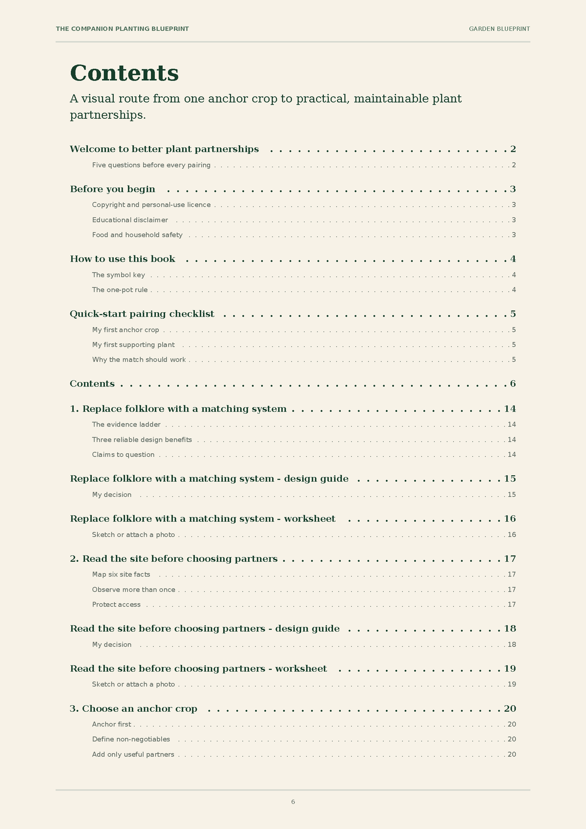 The Companion Planting Blueprint
