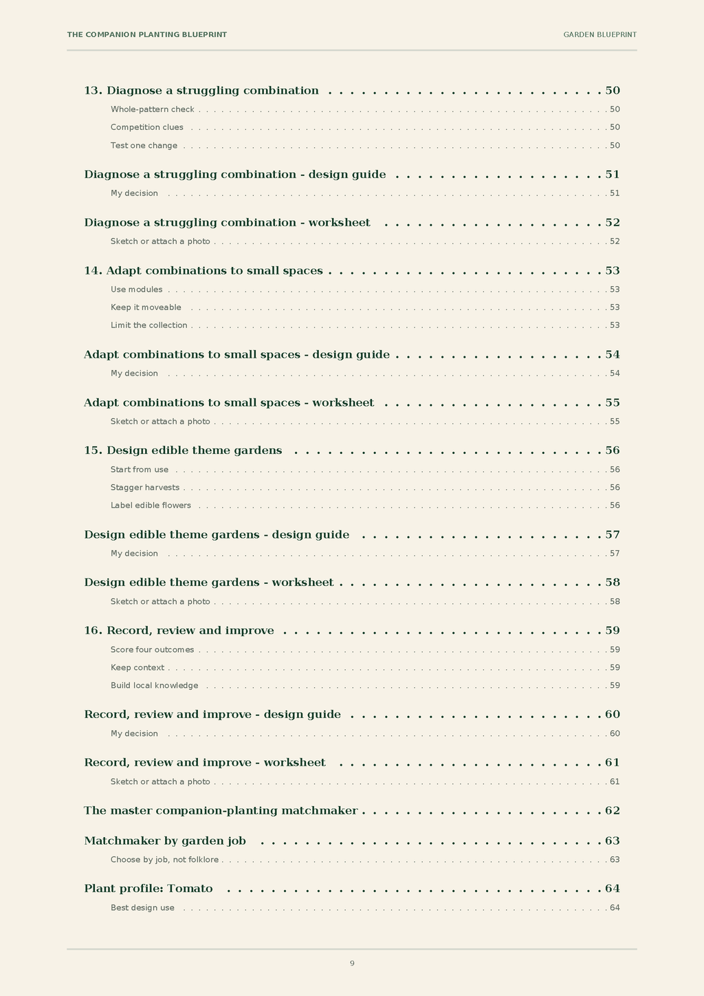 The Companion Planting Blueprint