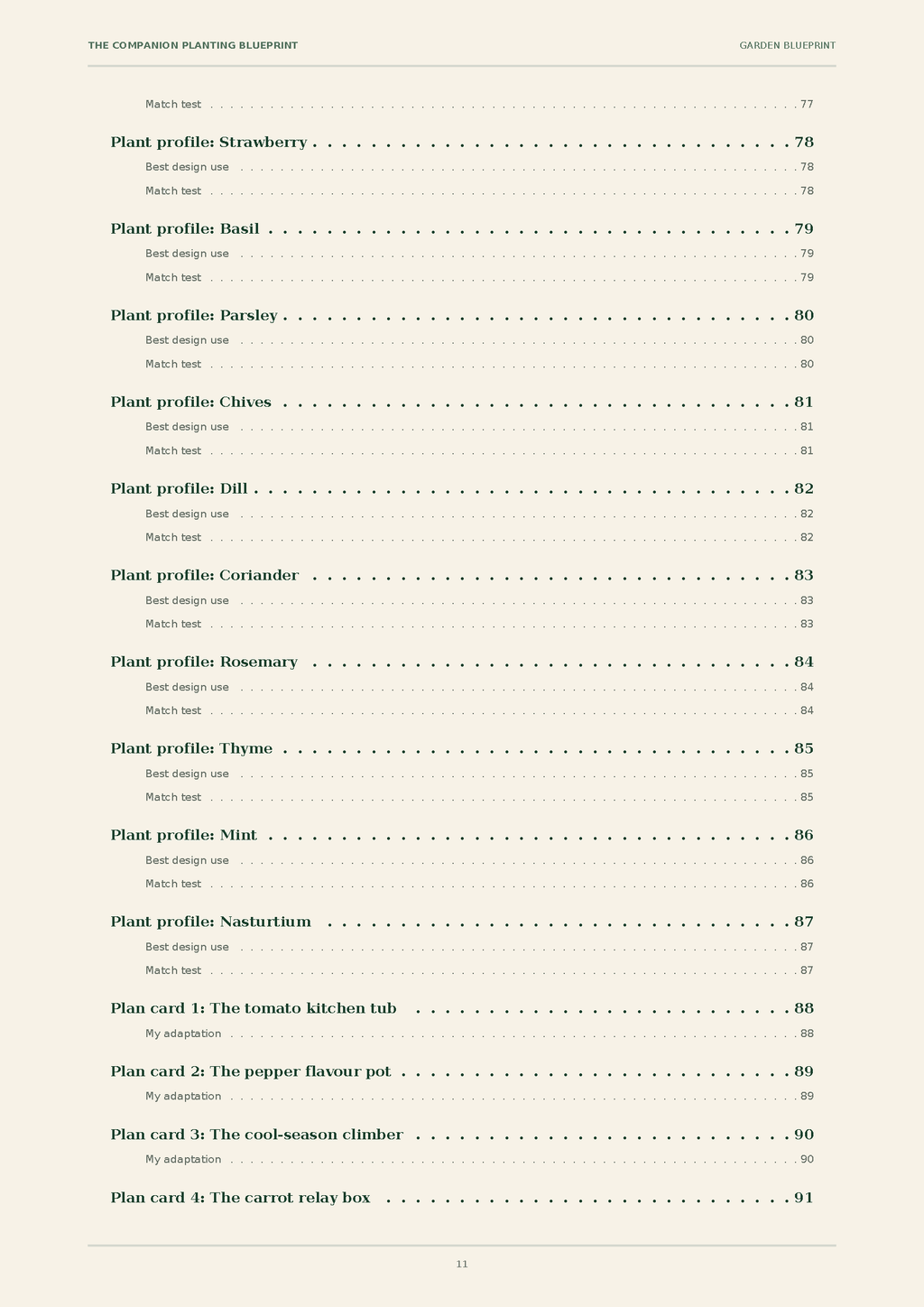 The Companion Planting Blueprint