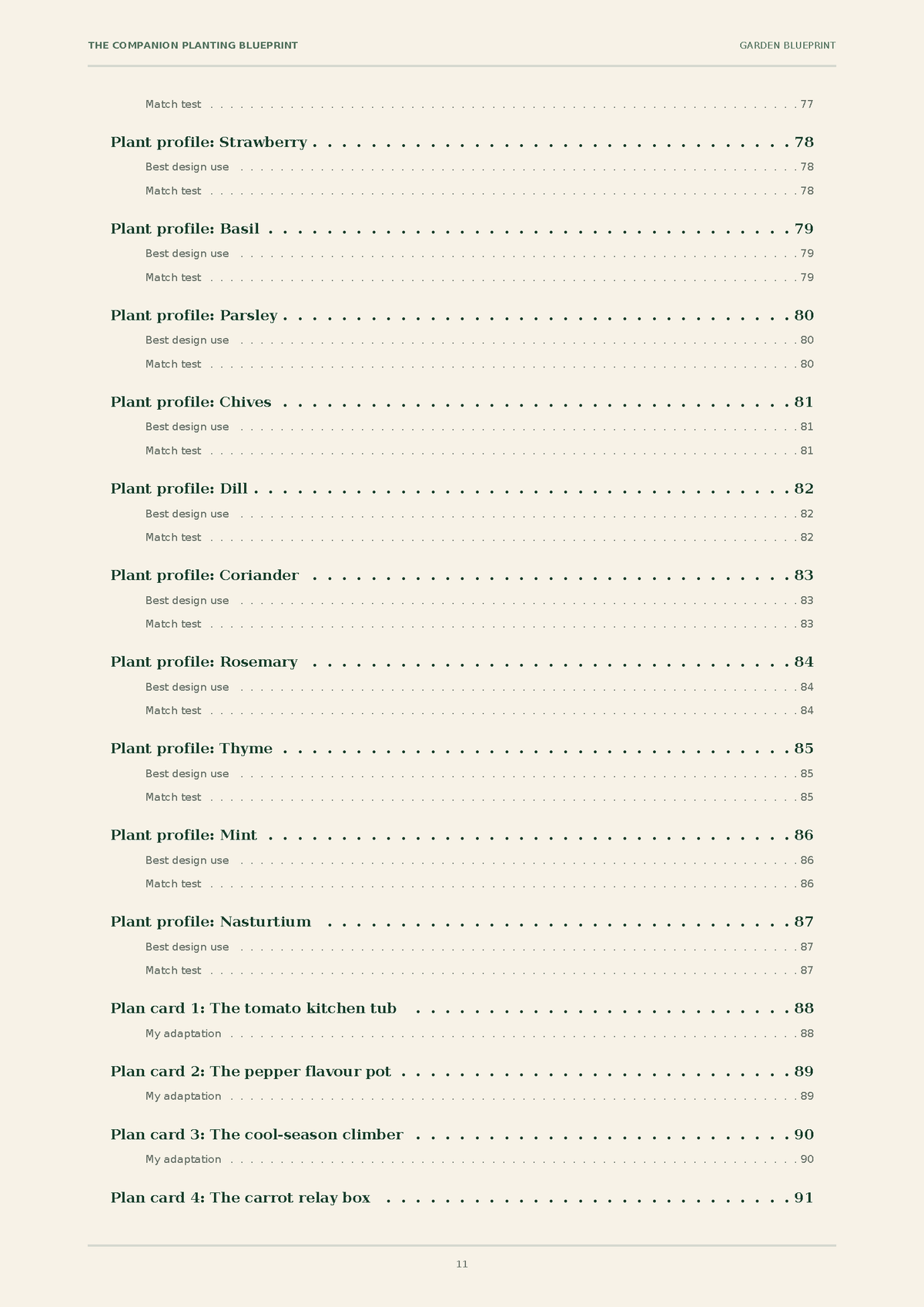 The Companion Planting Blueprint