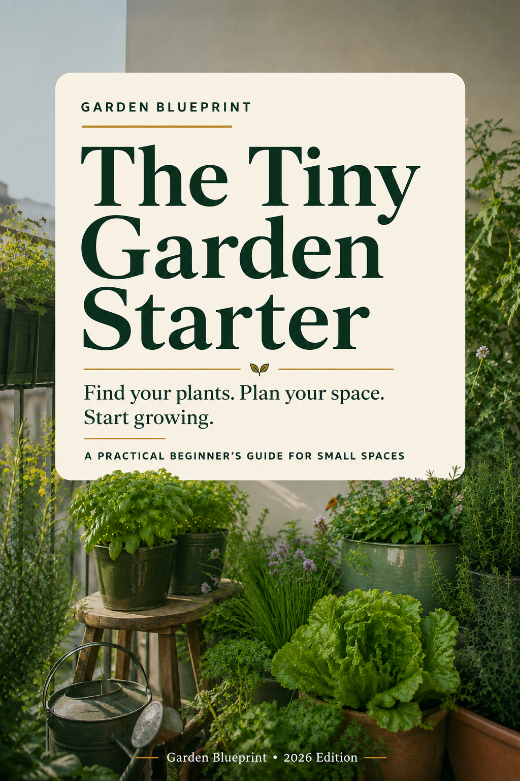 The Tiny Garden Starter